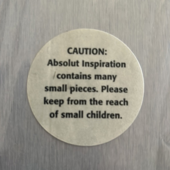 Vintage Absolut Vodka Inspiration Holiday Magnet Word Chart Collectible - Picture 3 of 16